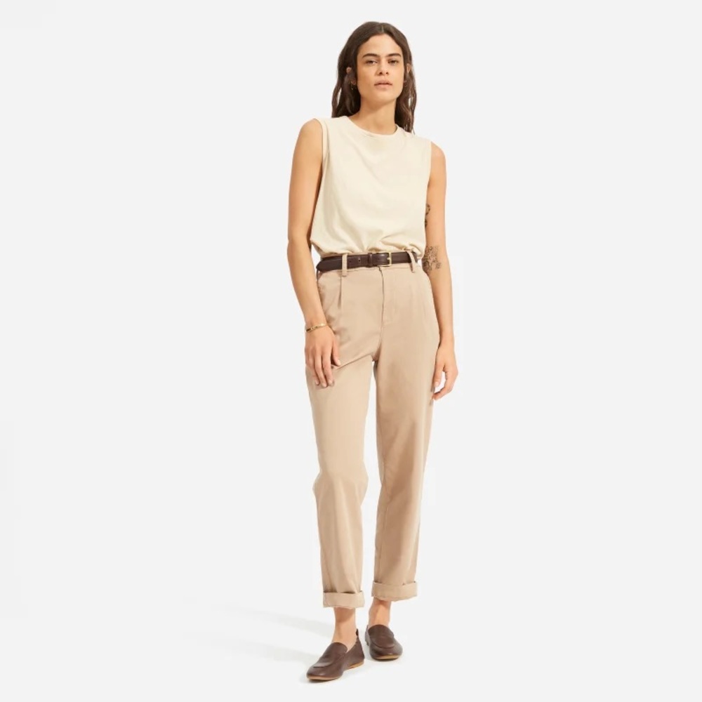 Pleated Chino